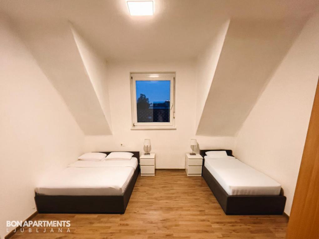 Huge Bbq Garden 2, Spacious Flat, Ac, Free Parking 2 Lubiana Esterno foto