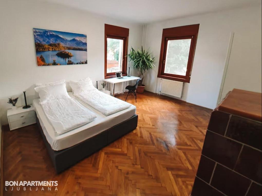 Huge Bbq Garden 2, Spacious Flat, Ac, Free Parking 2 Lubiana Esterno foto