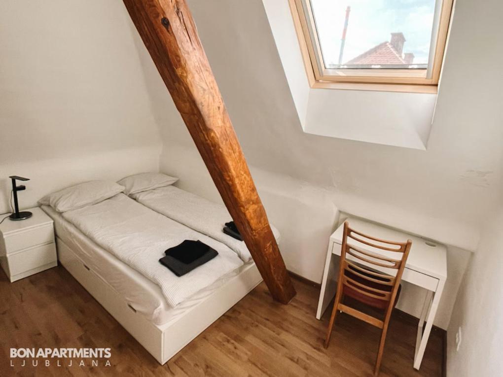 Huge Bbq Garden 2, Spacious Flat, Ac, Free Parking 2 Lubiana Esterno foto